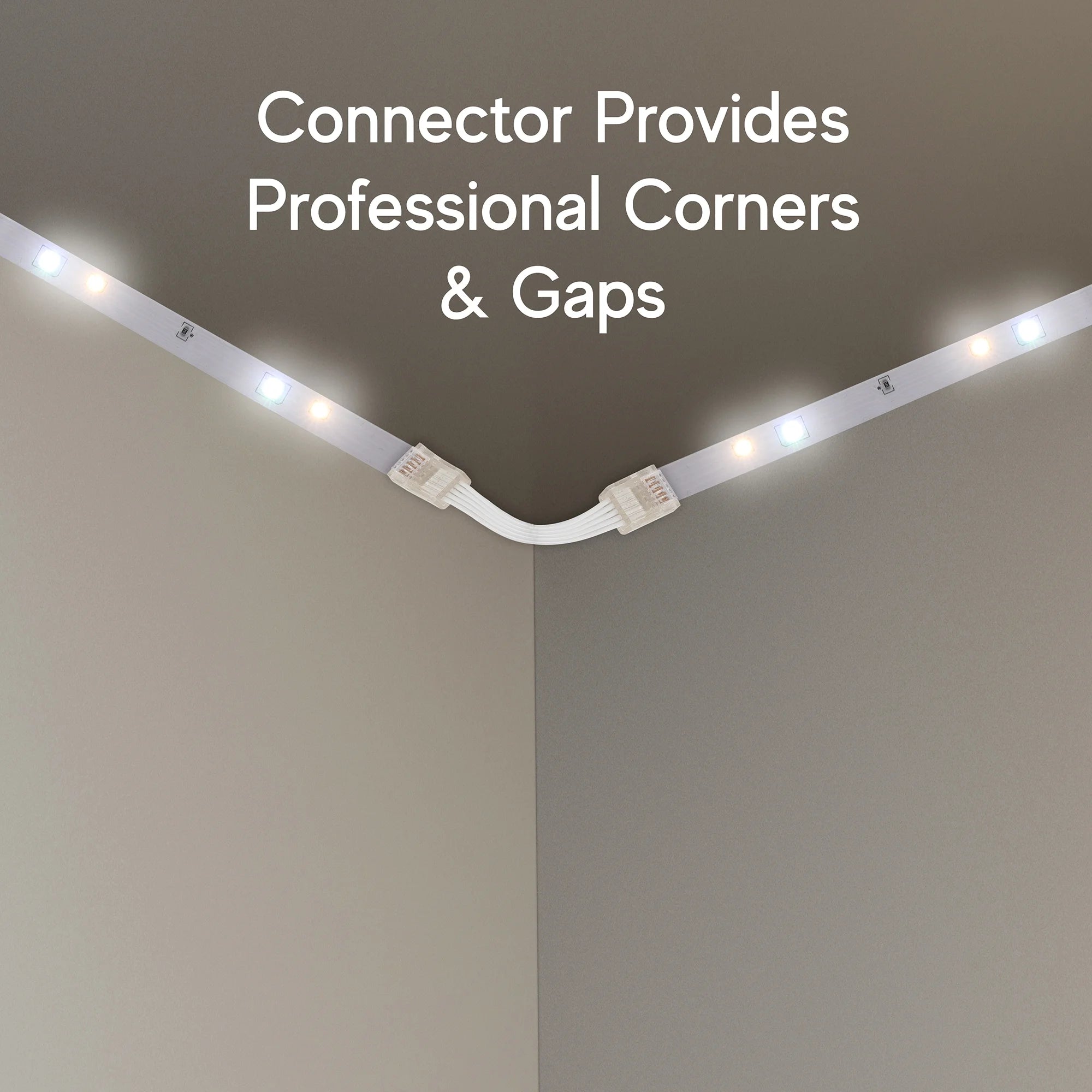 Lit Multicolor LED Light Strip Kit, 10-Foot Cut & Customize Indoor Strip Lights with Remote, for Christmas, Halloween, Party, Gameday and More
